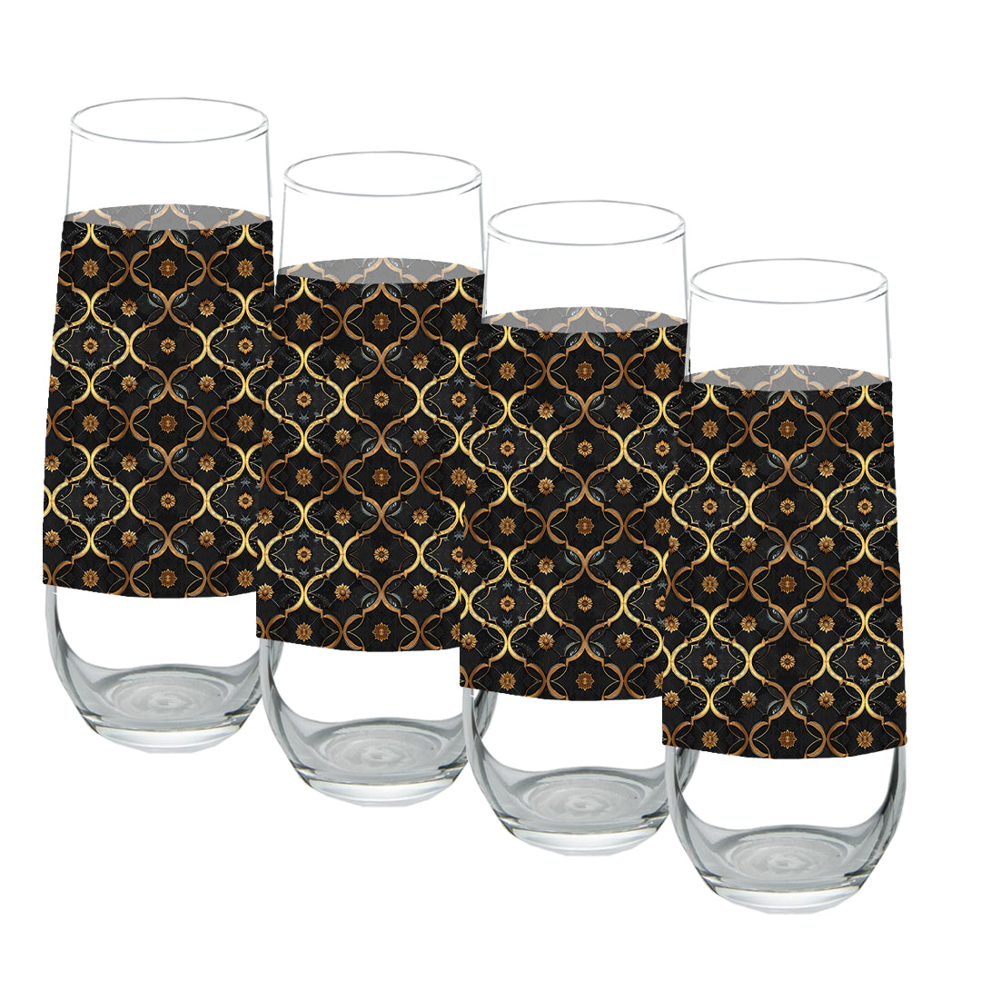 Midnight Marrakech Stemless Champagne Glass | Signature Design