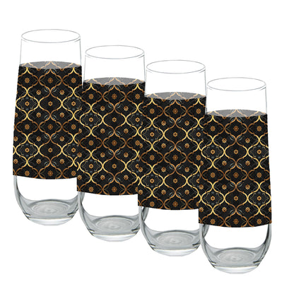 Midnight Marrakech Stemless Champagne Glass | Signature Design