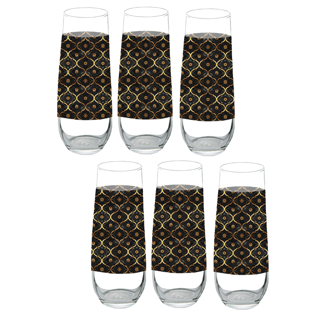 Midnight Marrakech Stemless Champagne Glass | Signature Design