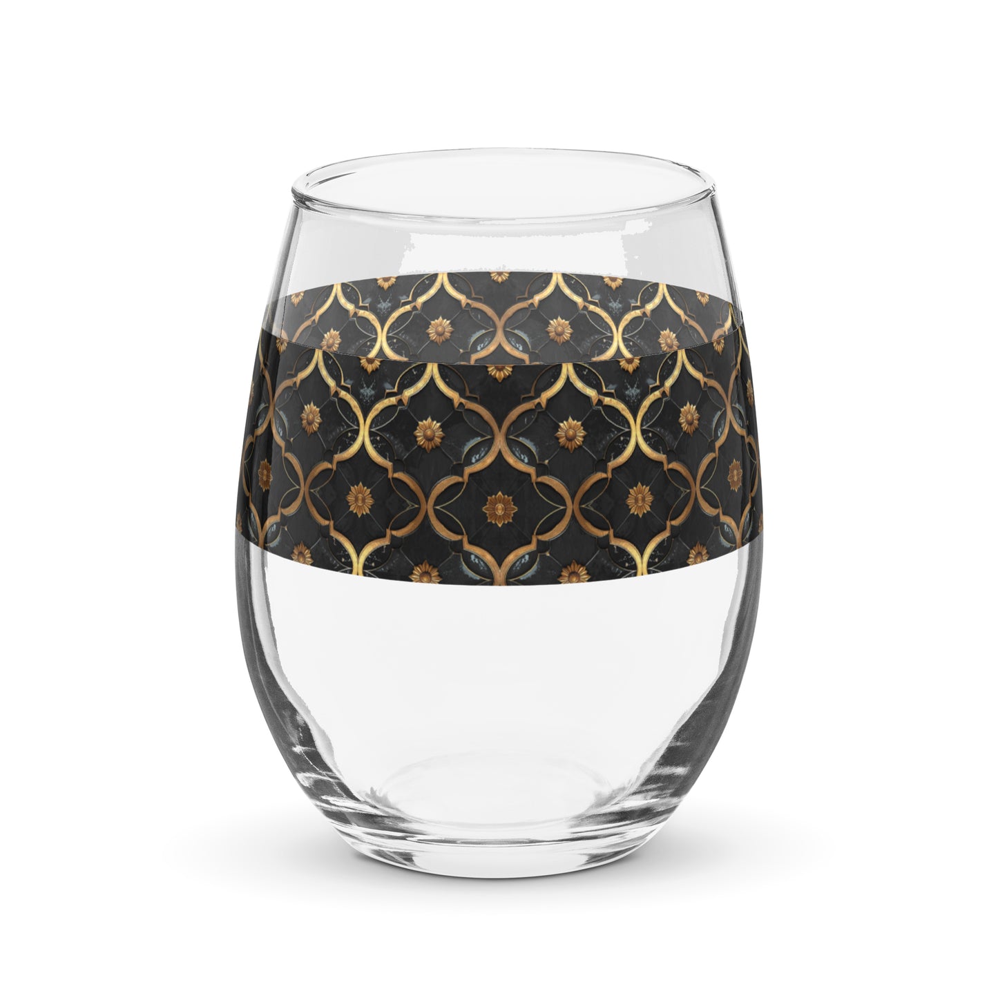Midnight Marrakech Stemless Wine Glass | Signature Design