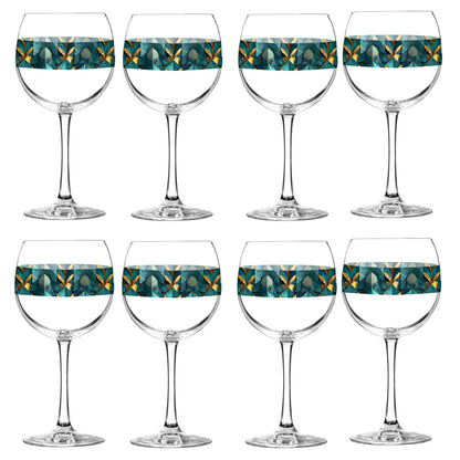 Gilded Patina Balloon Wine Glass | Signature Design