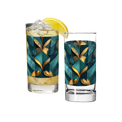 Gilded Patina Highball Glass | Signature Design