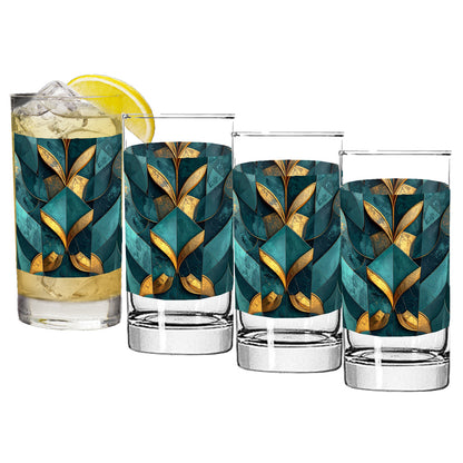 Gilded Patina Highball Glass | Signature Design