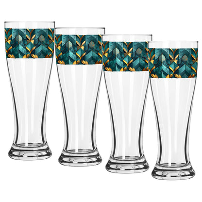 Gilded Patina Pilsner Beer Glass