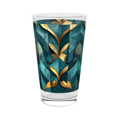 Gilded Patina Pint Beer Glass | Signature Design